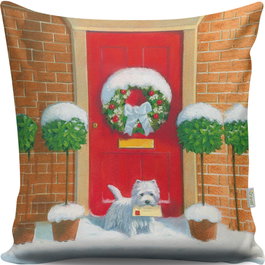 Aberto Design Cojín Multicolor 43 x 43 cm